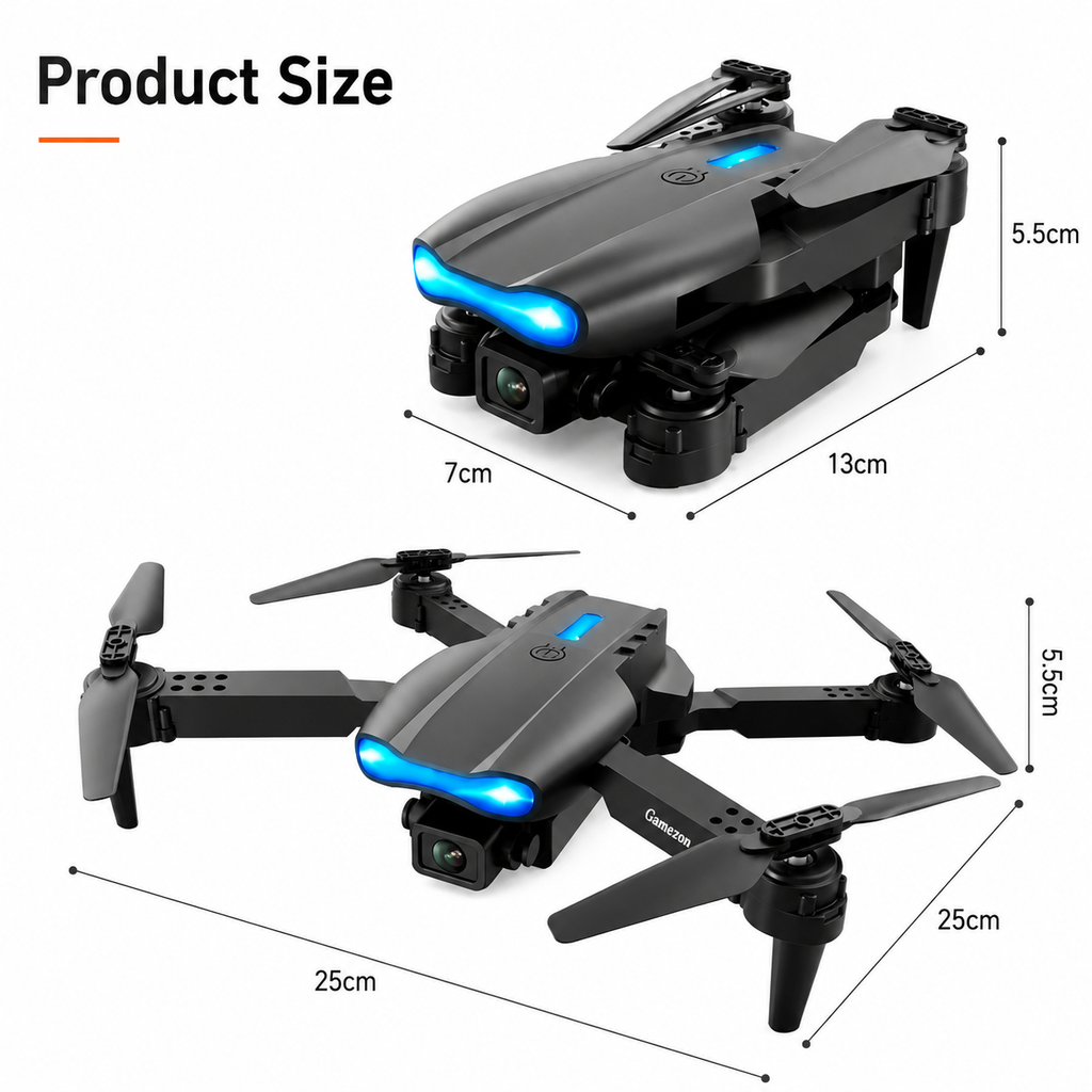 4k Dual Camera Drone with gesture control
